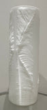 1970s Peill & Putzler White "Feather" Cylindrical Vase
