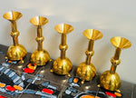 Set of 5 1950s German Brutalist Church Candleholders