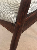 Set of 8 1960s Rosewood Kai Kristiansen Model 42 Dining Chairs