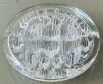 Vintage 1980s Swedish Nybro "Iceberg" Glass Ashtray