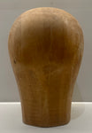 Vintage Solid Beech Hat Block Display Stand 23 1/2