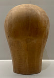 Vintage Solid Beech Hat Block Display Stand 23 1/2