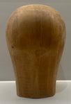 Vintage Solid Beech Hat Block Display Stand 23 1/2