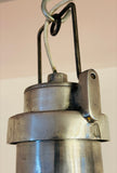 French Industrial Aluminium Oceanic Pendant Light