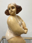 Vintage Dancing Resin Ballerina Figurine