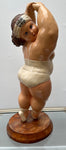 Vintage Resin Ballerina En Pointe Figurine Botero Style