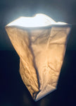 Vintage Small German Ceramic Bag Table Lamp by Sompex