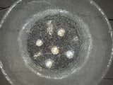 1960s Large Doria Chrome & Bubble Glass Flush Mount