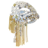 1965 Christian Dior Moonstone Decorative Waterfall Brooch