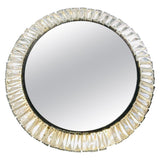 1960s Austrian Bakalowits & Söhne illuminated Faceted Crystal Mirror