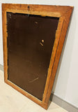 Late 19th Century Antique English Inlaid Walnut Wall Mirror