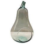 Circa 1990s Green Glass Garden "Pear" Terrarium