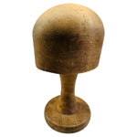 Victorian Solid Beech Hat Block Display Stand