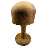Victorian Solid Beech Hat Block Display Stand