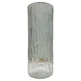 Large 1970s German Peill & Putzler "Bark Glass" Vase