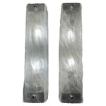 Pair of 1970s German Kaiser Leuchten Frosted White Wall Lights