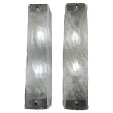 Pair of 1970s German Kaiser Leuchten Frosted White Wall Lights