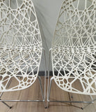 Pair of Contemporary Italian Crassevig "Nett" Bar Stools
