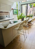 Pair of Contemporary Italian Crassevig "Nett" Bar Stools