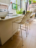 Pair of Contemporary Italian Crassevig "Nett" Bar Stools