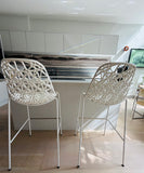 Pair of Contemporary Italian Crassevig "Nett" Bar Stools