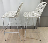 Pair of Contemporary Italian Crassevig "Nett" Bar Stools