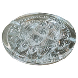 Vintage 1980s Swedish Nybro "Iceberg" Glass Ashtray