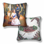 Vintage Cushions - Silver Jubilee 1952 - 1977