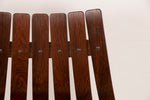 Set of 6 1960s Rosewood & Chrome Dining Chairs by Hans Brattrud