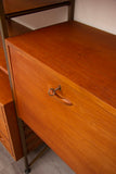 1960s Staples Ladderax Teak Double Shelving System