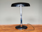 Vintage 1960's German Black and Chrome Desk Lamp