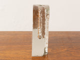 Vintage 1960's German Walther Glas Solifleur Single Stem Clear Glass Vase