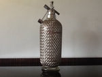 VINTAGE GLASS & METAL MESH SPARKLETS SODA SYPHON