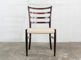 6 Danish Rosewood & Leather Dining Chairs
