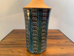 1960s Danish Soholm Bornholm Stentoj Stoneware Table Lamp