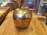 Vintage 1960's Brass Apple Bowl