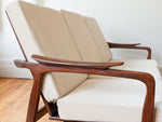 Danish 1950s Teak Sofa Johannes Andersen for Hovedstadens