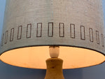 1960s Danish Soholm Bornholm Stentoj Stoneware Table Lamp