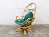 1970s Retro Angraves Cane Rocking Chair