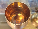 VINTAGE LARGE BRASS PINEAPPLE ICE BUCKET