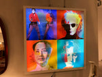 ANDY WARHOL INSPIRED ILLUMINATED LENTICULAR BY MATTHEW ANDREWS