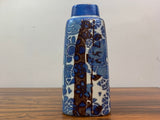 1970s Fajance Series Royal Copenhagen Blue Pottery Vase