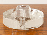Vintage 1960's German Walther Glas Solifleur Single Stem Clear Glass Vase