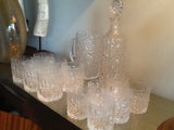 Whitefriars Glacier Crystal Set