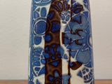 1970s Fajance Series Royal Copenhagen Blue Pottery Vase