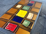 1970s Chrome and Tiled Coffee Table