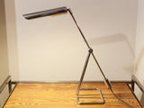 1970's Danish Minimalist Chrome Desk Lamp by Abo Randers