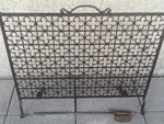 Wrought Iron Fire Guard with Poker