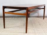 1960s Large Danish Rosewood  Coffee Table Ole Wanscher Style