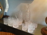 Whitefriars Glacier Crystal Set